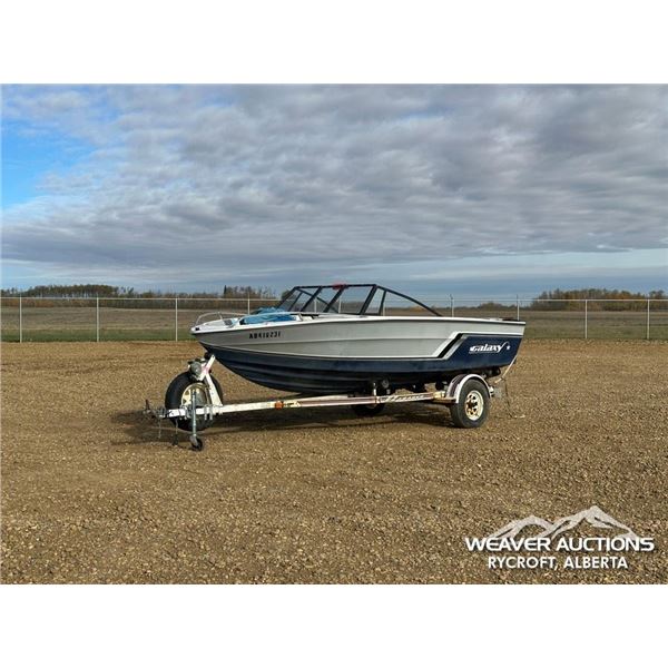 1986 GALAXY 176 16 FT. LAKE BOAT