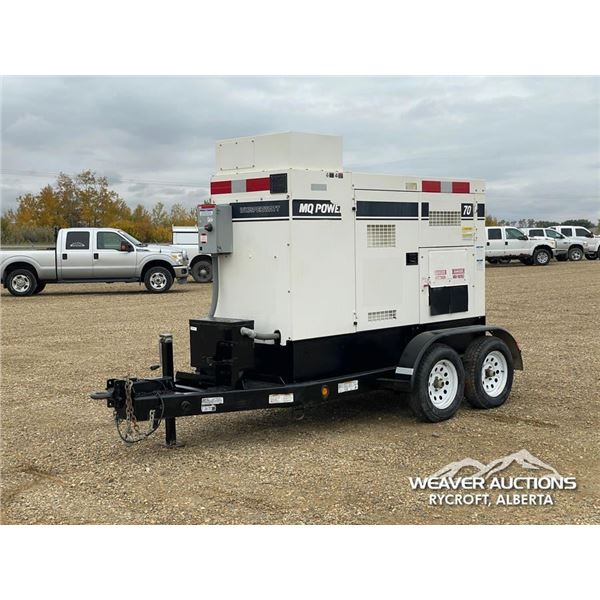 2019 MULTIQUIP DCA 56KW MOBILE GENERATOR SET