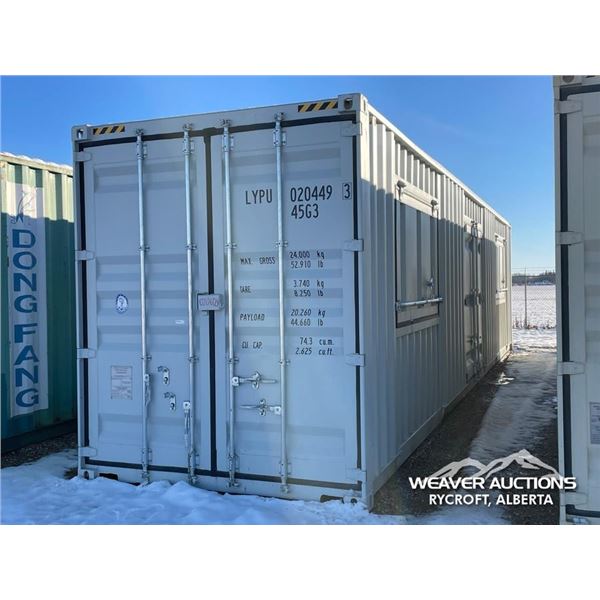2025 8 X 40 FT. MULTIDOOR SHIPPING CONTAINER