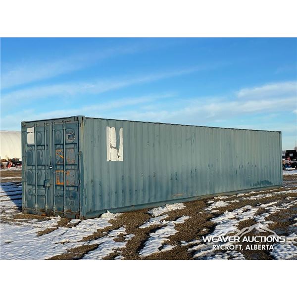 8 X 40 FT. SHIPPING CONTAINER