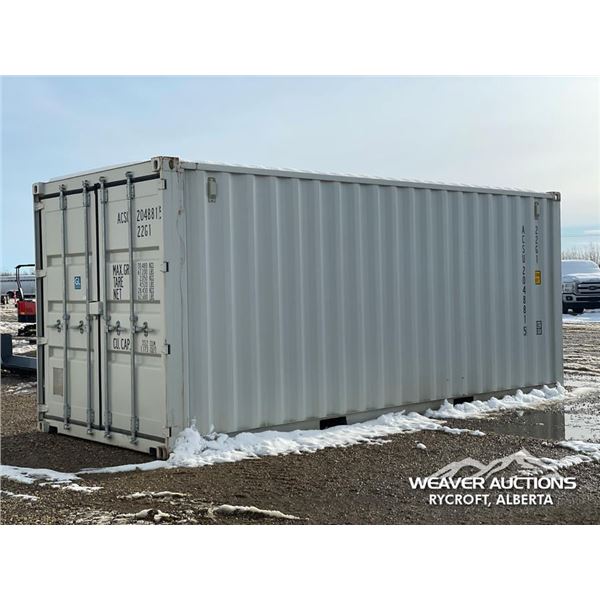 2015 8 X 20 FT. SHIPPING CONTAINER