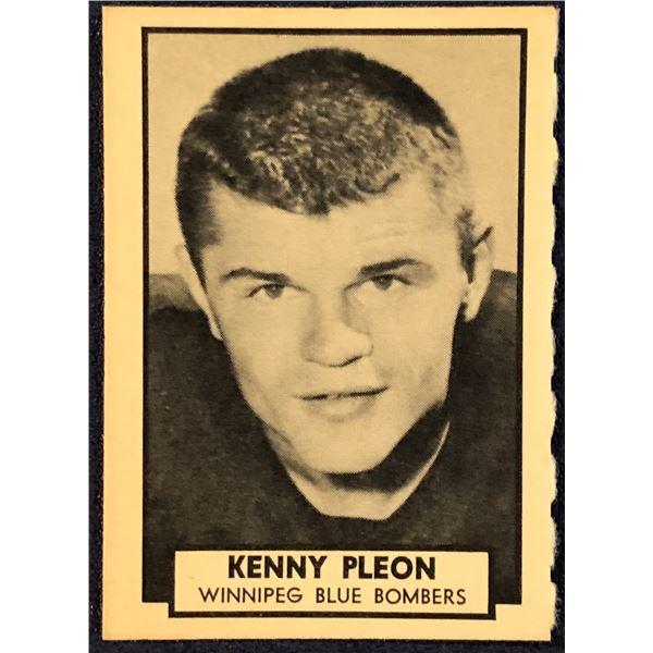 1962 TOPPS CFL KENNY PLOEN (HOF)