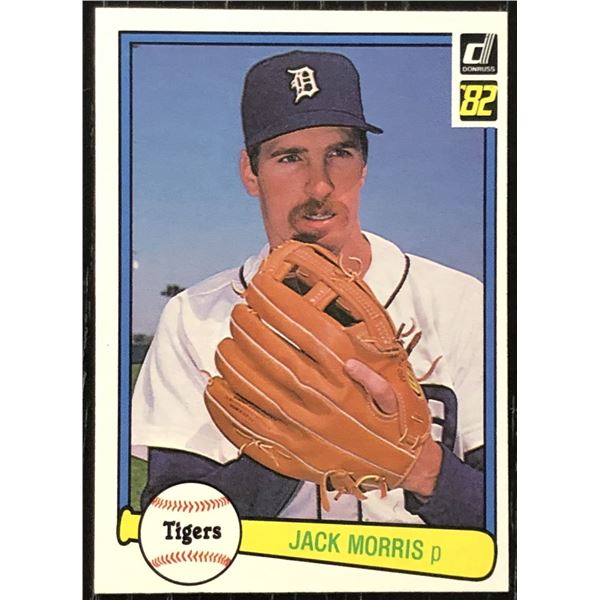 1982 DONRUSS JACK MORRIS (HOF)