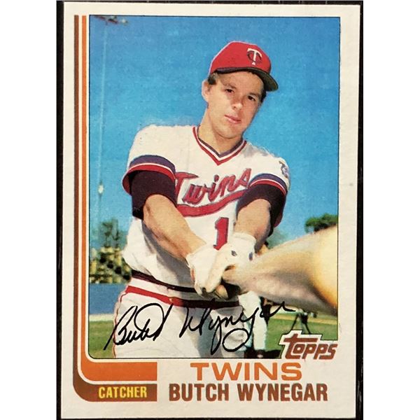 1982 TOPPS BUTCH WYNEGAR ROOKIE CARD