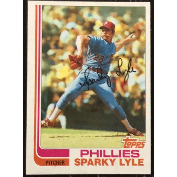 1982 TOPPS SPARKY LYLE