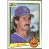 Image 1 : 1983 DONRUSS BUD BLACK ROOKIE CARD