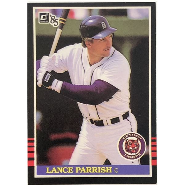 1985 DONRUSS LANCE PARRISH