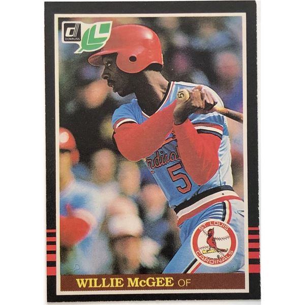 1985 LEAF WILLIE McGEE