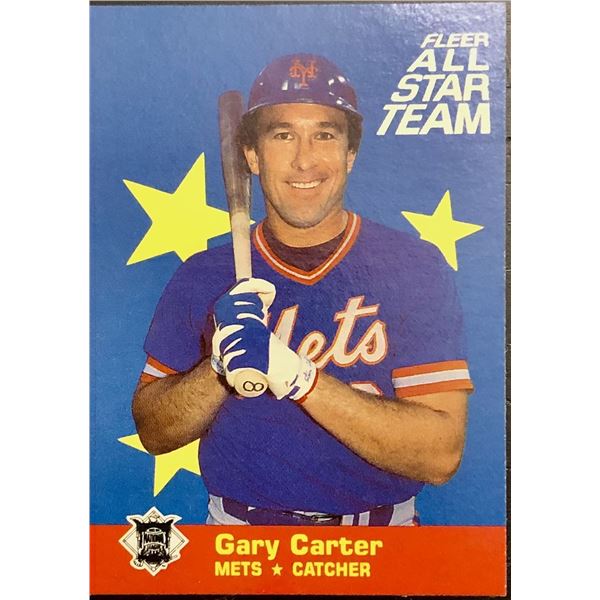 1986 FLEER GARY CARTER (HOF)