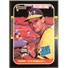 Image 1 : 1987 DONRUSS TERRY STEINBACH ROOKIE CARD