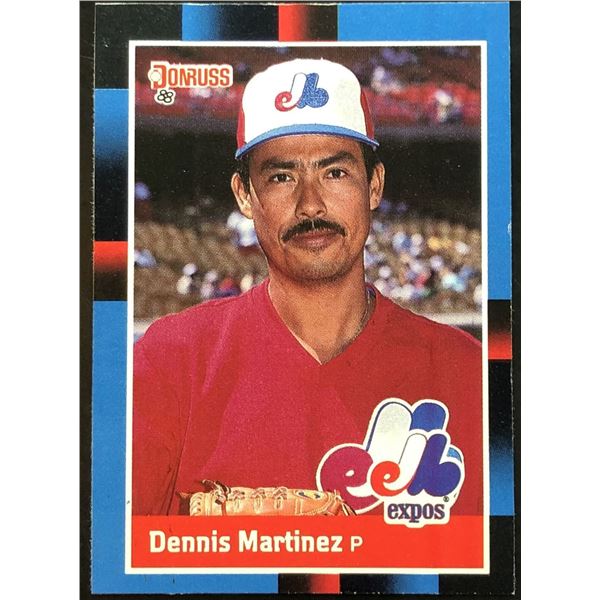 1988 DONRUSS DENNIS MARTINEZ