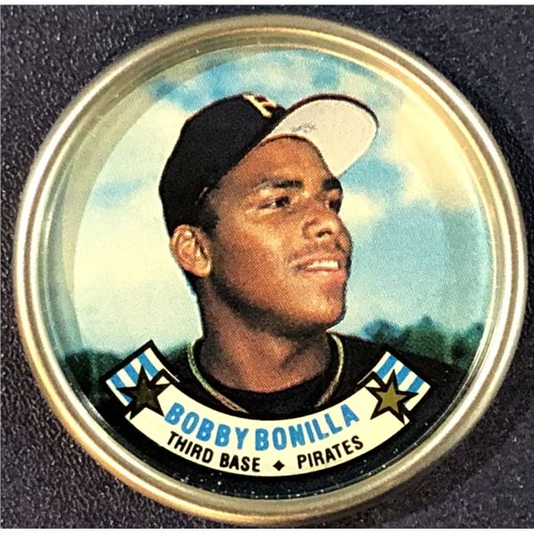 1988 TOPPS BASEBALL COIN - BOBBY BONILLA