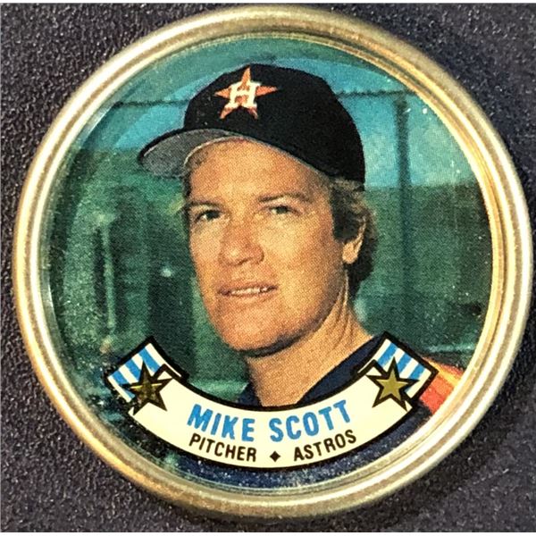 1988 TOPPS BASEBALL COIN - MIKE SCOTT