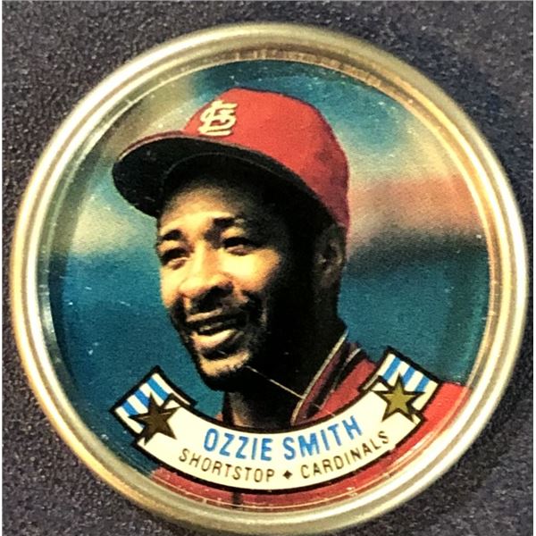 1988 TOPPS BASEBALL COIN - OZZIE SMITH (HOF)