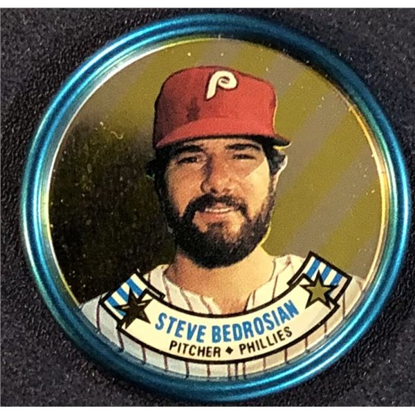 1988 TOPPS BASEBALL COIN - STEVE BEDROSIAN