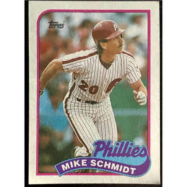 1989 TOPPS MIKE SCHMIDT (HOF)