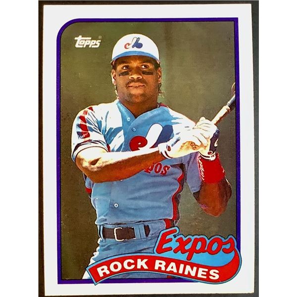 1989 TOPPS TIM RAINES (HOF)