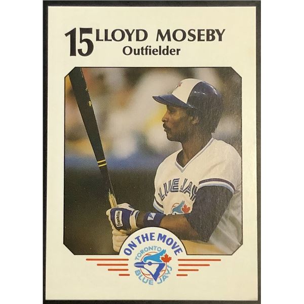 1989 TORONTO BLUE JAYS FIRE DEPT - LLOYD MOSEBY