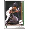 Image 1 : 1989 UPPER DECK BENITO SANTIAGO