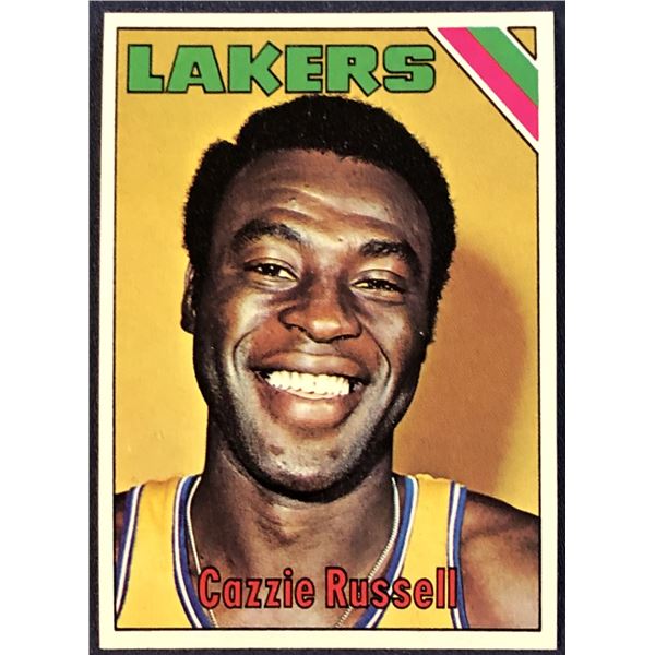 1975-76 TOPPS CAZZIE RUSSELL