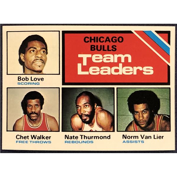 1975-76 TOPPS CHICAGO BULLS