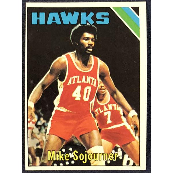 1975-76 TOPPS MIKE SOJOURNER ROOKIE CARD