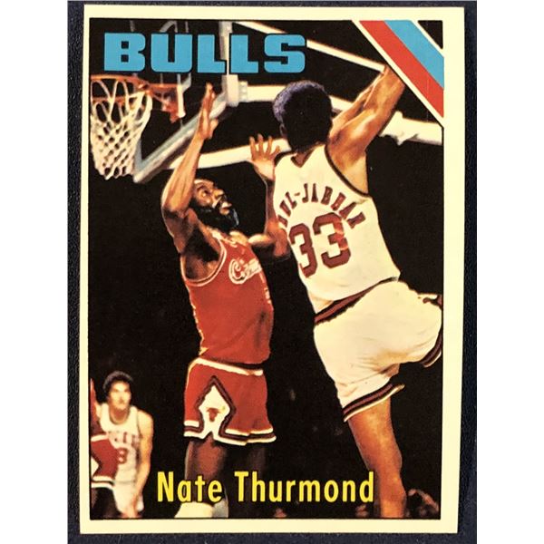 1975-76 TOPPS NATE THURMOND (HOF)