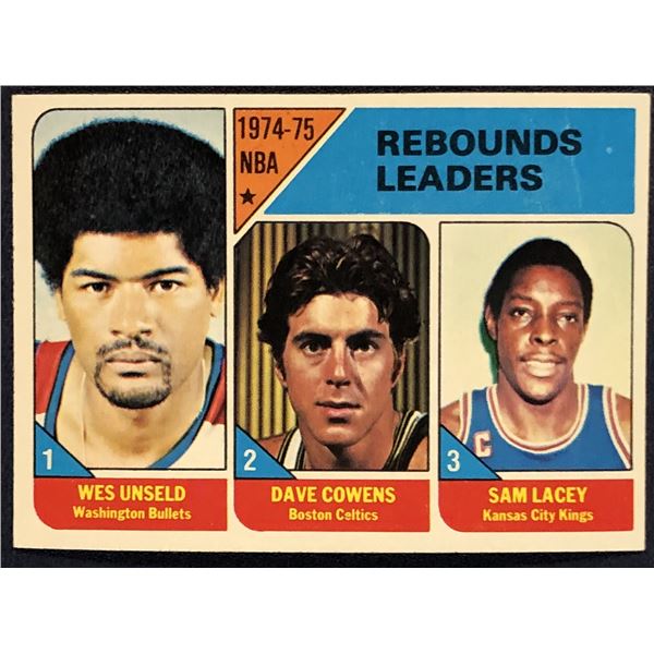 1975-76 TOPPS WES UNSELD (HOF)