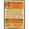 Image 2 : 1978-79 TOPPS ANTHONY ROBERTS ROOKIE CARD
