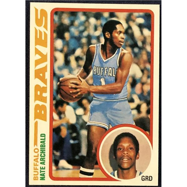 1978-79 TOPPS NATE ARCHIBALD (HOF)