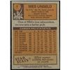 Image 2 : 1978-79 TOPPS NBA WES UNSELD (HOF)