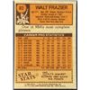 Image 2 : 1978-79 TOPPS WALT FRAZIER (HOF)