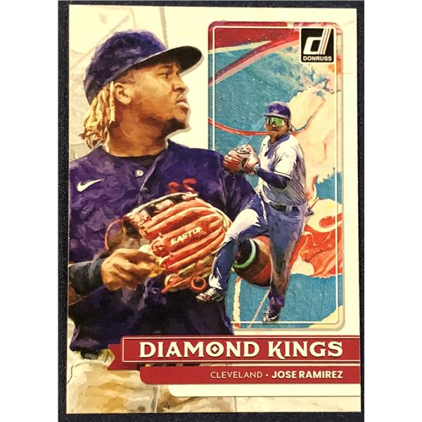 2022 DONRUSS DIAMOND KINGS JOSE RAMIREZ