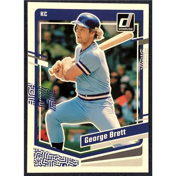 2023 DONRUSS GEORGE BRETT (HOF)