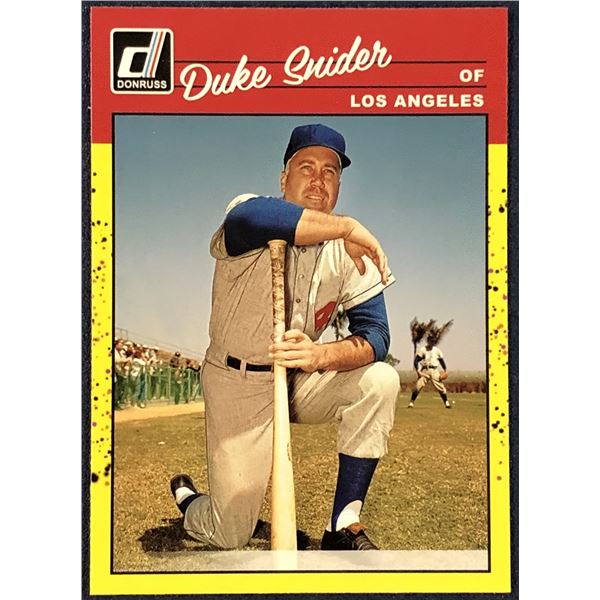 2023 DONRUSS RETRO DUKE SNIDER (HOF)