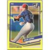 Image 1 : 2023 DONRUSS YELLOW PARALLEL JACK LEITER ROOKIE CARD