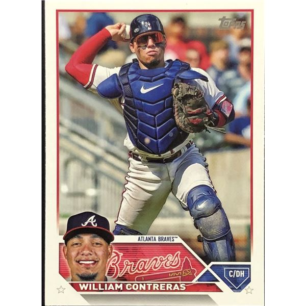 2023 TOPPS WILLIAM CONTRERAS