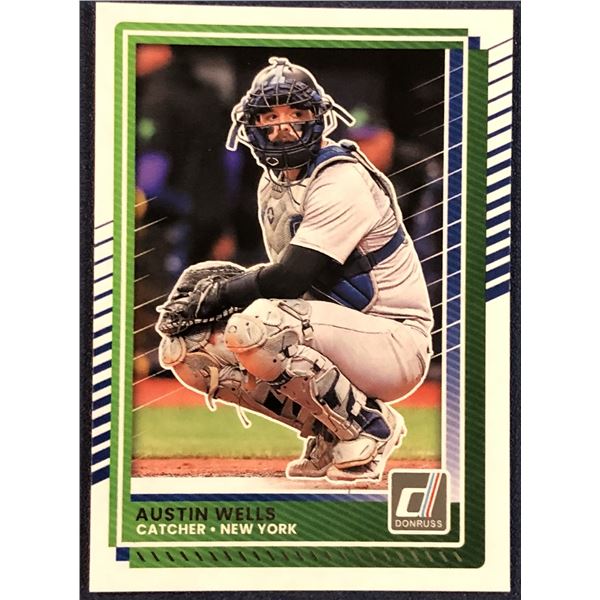 2025 DONRUSS AUSTIN WELLS ROOKIE CARD