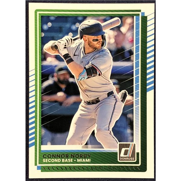 2025 DONRUSS CONNOR NORBY ROOKIE CARD