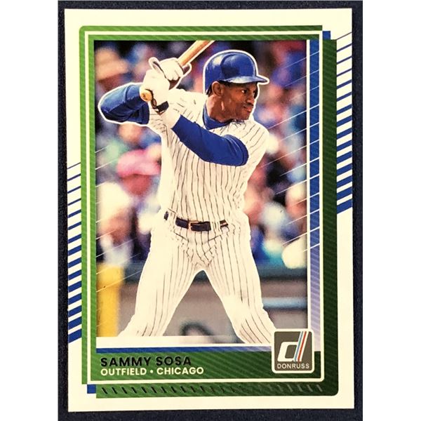 2025 DONRUSS SAMMY SOSA