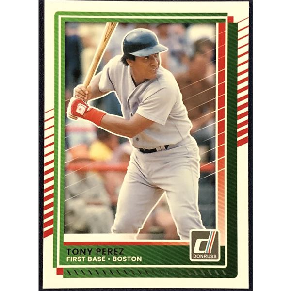 2025 DONRUSS TONY PEREZ