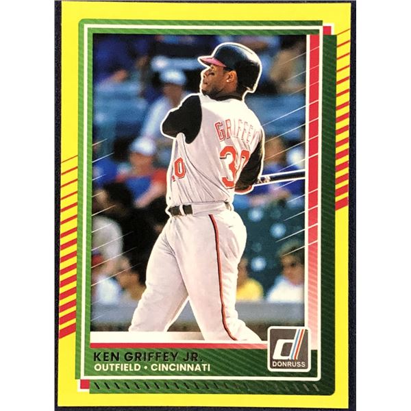 2025 DONRUSS YELLOW SPLASH KEN GRIFFEY JR. (HOF)