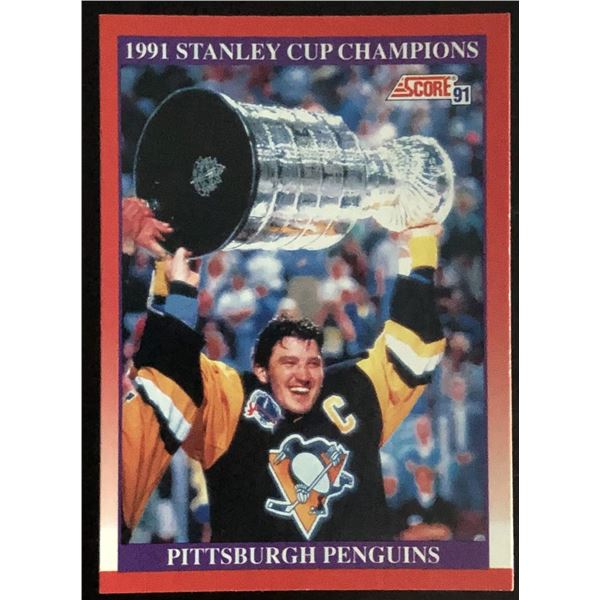 1991-92 SCORE MARIO LEMIEUX (HOF)