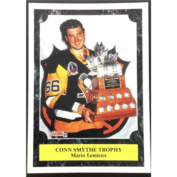 1991-92 SCORE MARIO LEMIEUX (HOF)