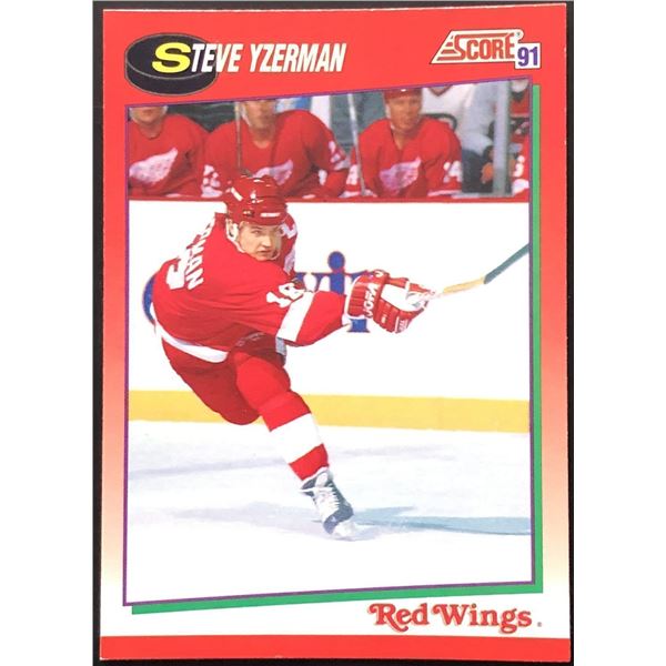 1992 SCORE STEVE YZERMAN (HOF)