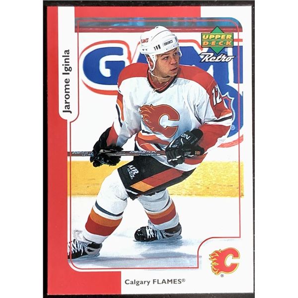 1999-2000 UPPER DECK JAROME IGINLA (HOF)