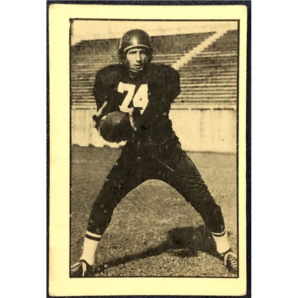 1952 PARKHURST CFL CHARLIE HUBBARD ROOKIE CARD