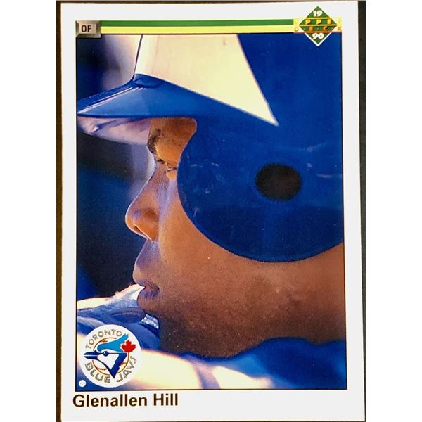 1990 UPPER DECK GLENALLEN HILL ROOKIE CARD