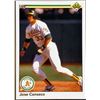 Image 1 : 1990 UPPER DECK JOSE CANSECO
