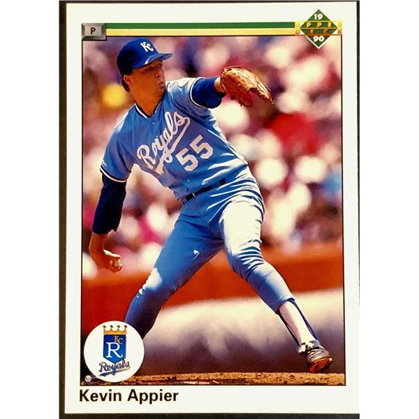 1990 UPPER DECK KEVIN APPIER ROOKIE CARD